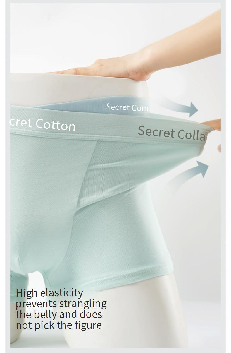 Intimo uomo 100% cotone 10A antibatterico Intimo uomo puro cotone Nuovi boxer da uomo_voghion.com