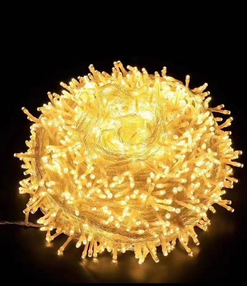 LED String Lights – 10m/20m/30m/50m/100m Waterproof IP44 Fairy Lights For Indoor & Outdoor Decoration (Warm White/Cool White/RGB Shatterproof PVC)_voghion.com
