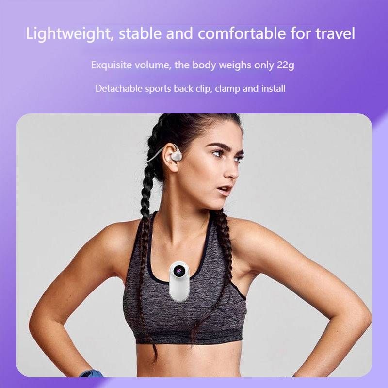 Action camera delle dimensioni di un pollice – Mini bodycam HD 1080P per motociclisti, sportivi e forze dell'ordine (impermeabile/visione notturna)_voghion.com