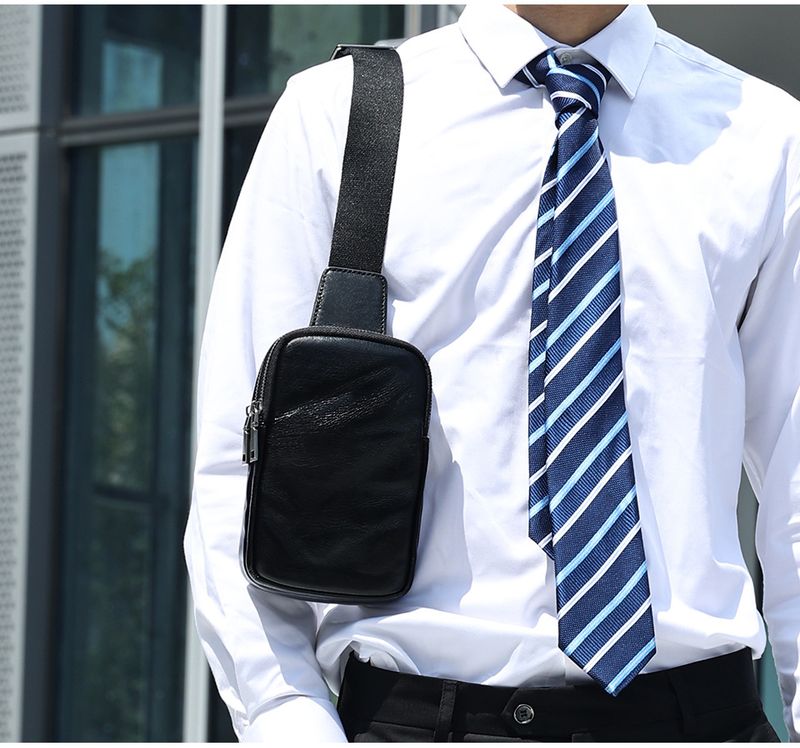 Borsa a tracolla in pelle conciata al vegetale, da uomo, da pendolare, nuova moda primavera ed estate 2025, versatile, casual, quotidiana, semplice_voghion.com