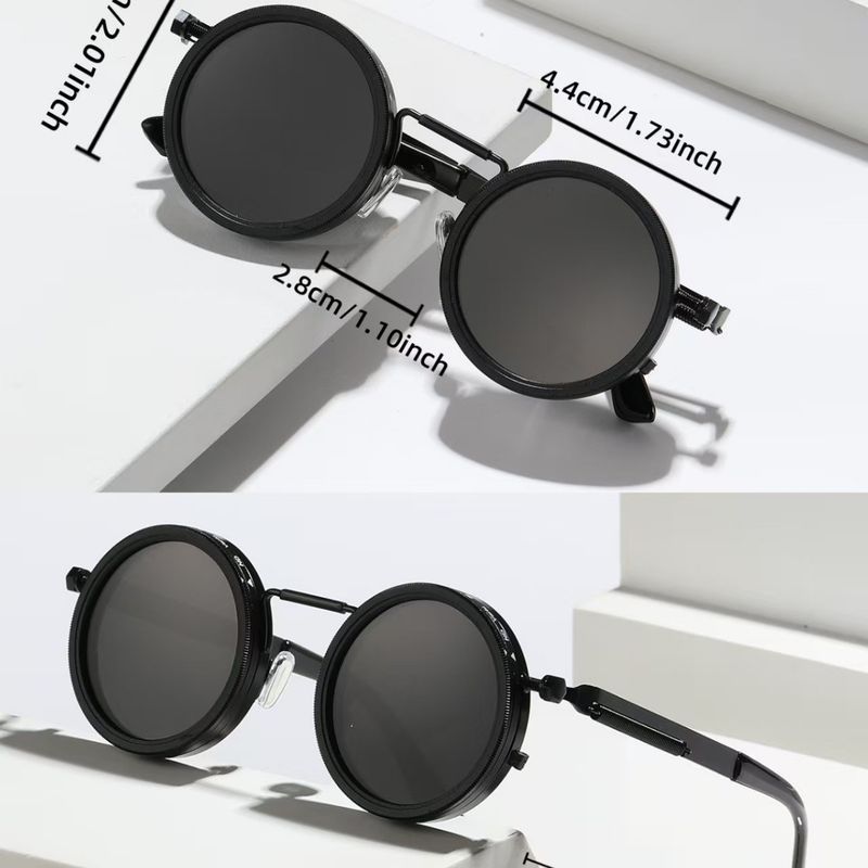 Polarisierte Damen-Sonnenbrille mit High-End-Gefühl, 9-stufige ND-einstellbare Lichtreduzierung für Herren, Fahrer und_voghion.com