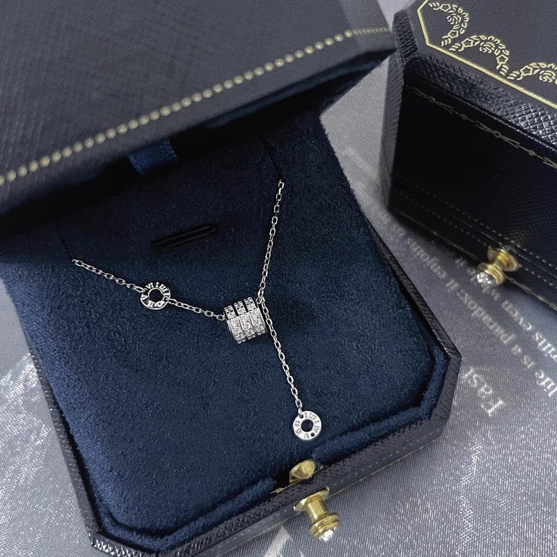 Collana con ciondolo a forma di piccola vita e diamanti, in argento puro, per donna, con catenina leggera e lussuosa con nappa, 2025_voghion.com