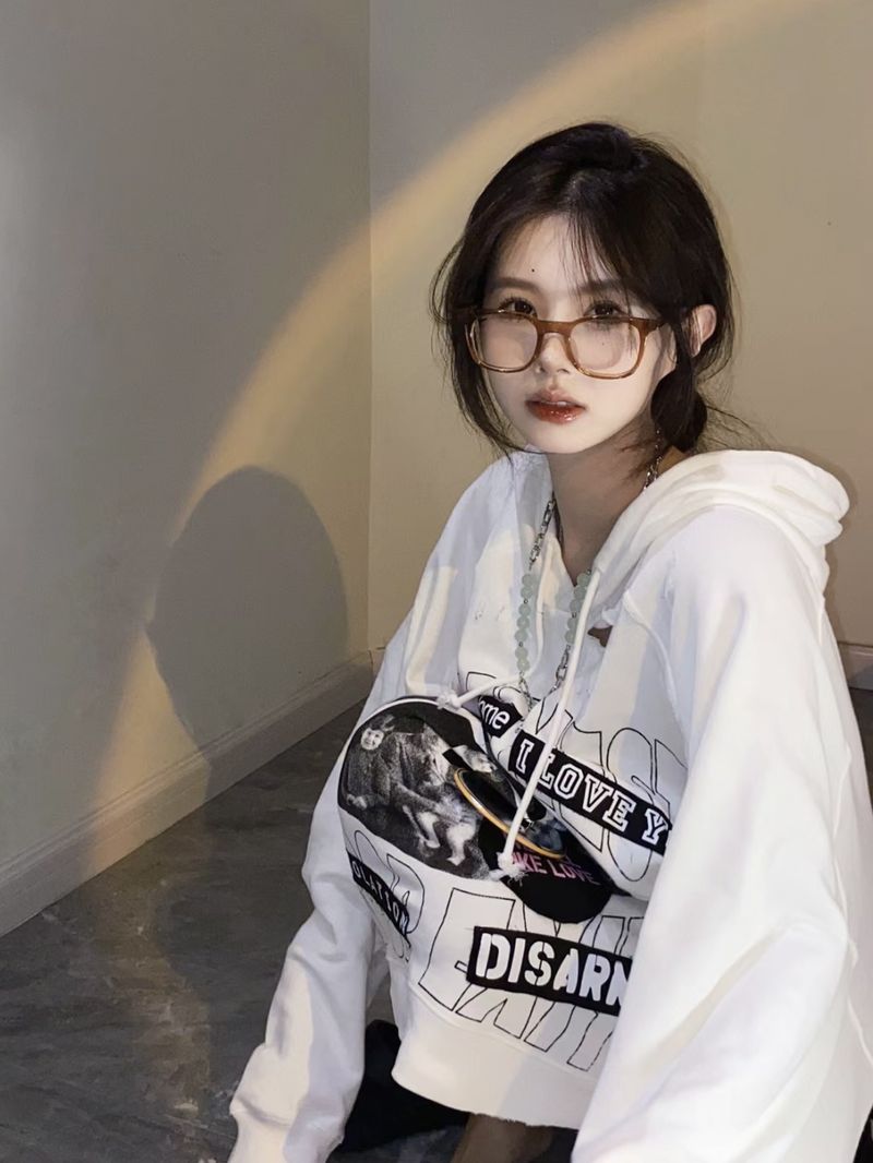 Women's Eyeglasses Frame, Black Acetate Large Frame, Slim Face, For Prescription Lenses, Blue_voghion.com