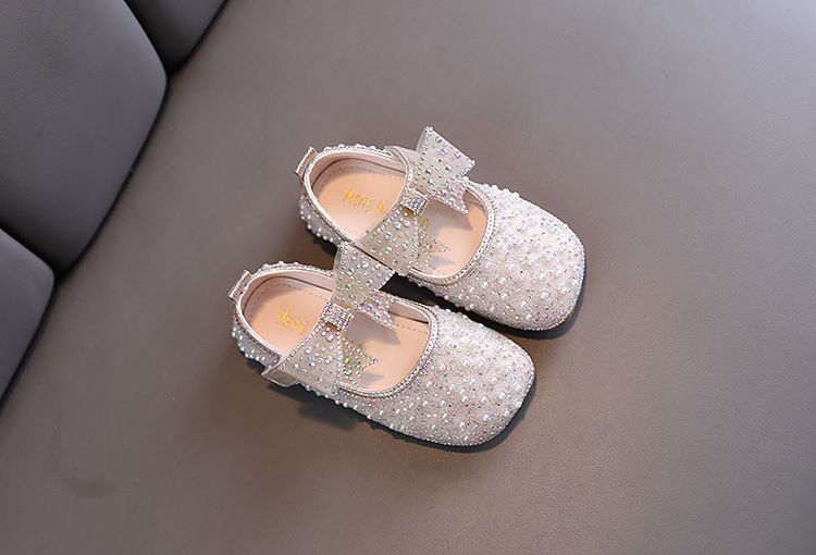 Mädchen Kleine Große Kind Prinzessin Einzelnen Schuhe Dance Performance Schuhe_voghion.com