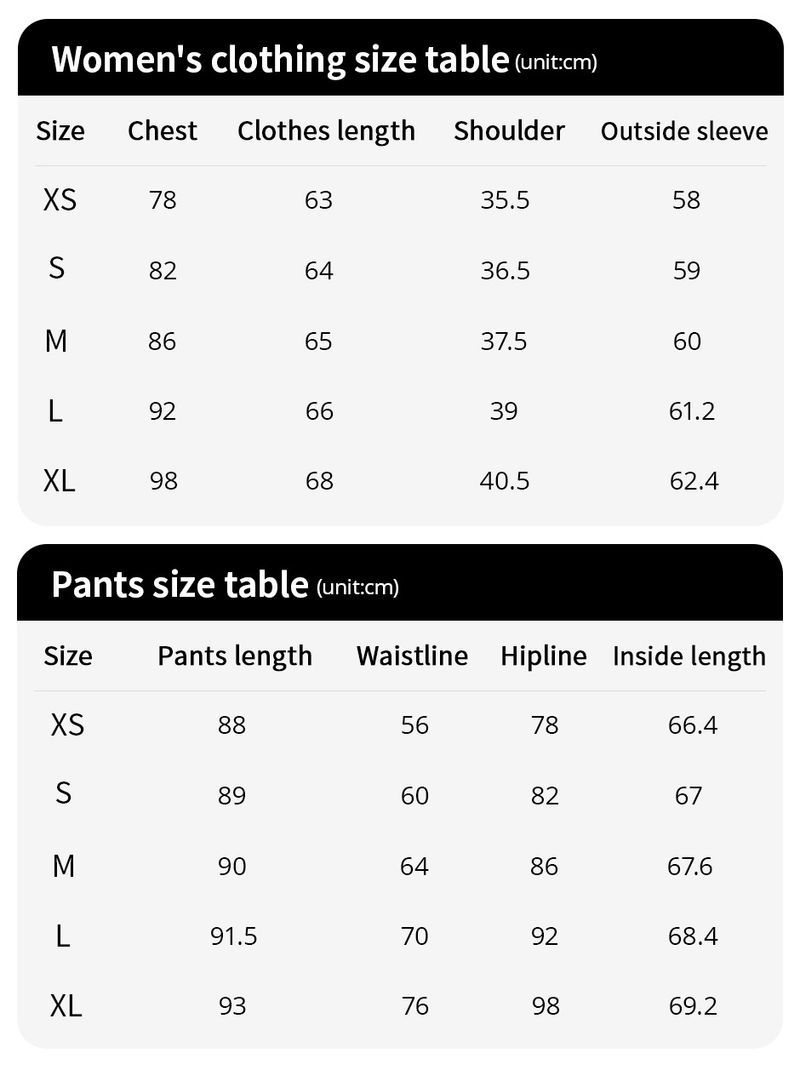 Overseas Platform Autumn Winter Women's Solid Color Basic Versatile Warm Comfortable Plus Size Sleeve Long Pants Set_voghion.com