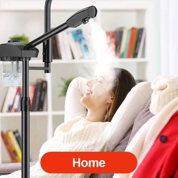 Professional 2 In 1 With 5X Magnifying Lamp Spa, Beauty Salon Home Use, 2-in-1 Esthetician On Wheels Hot Mist, Ionic_voghion.com