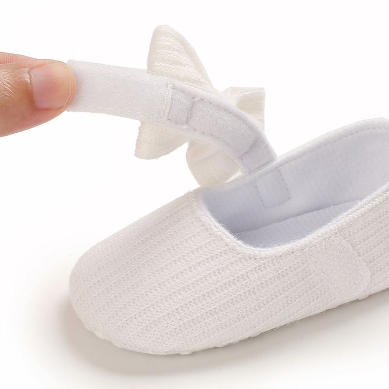 0-1 Joer aalt Puppelchersschong mat mëller Sohle gestrickte Puppelchersschong Joker Prinzessin_voghion.com