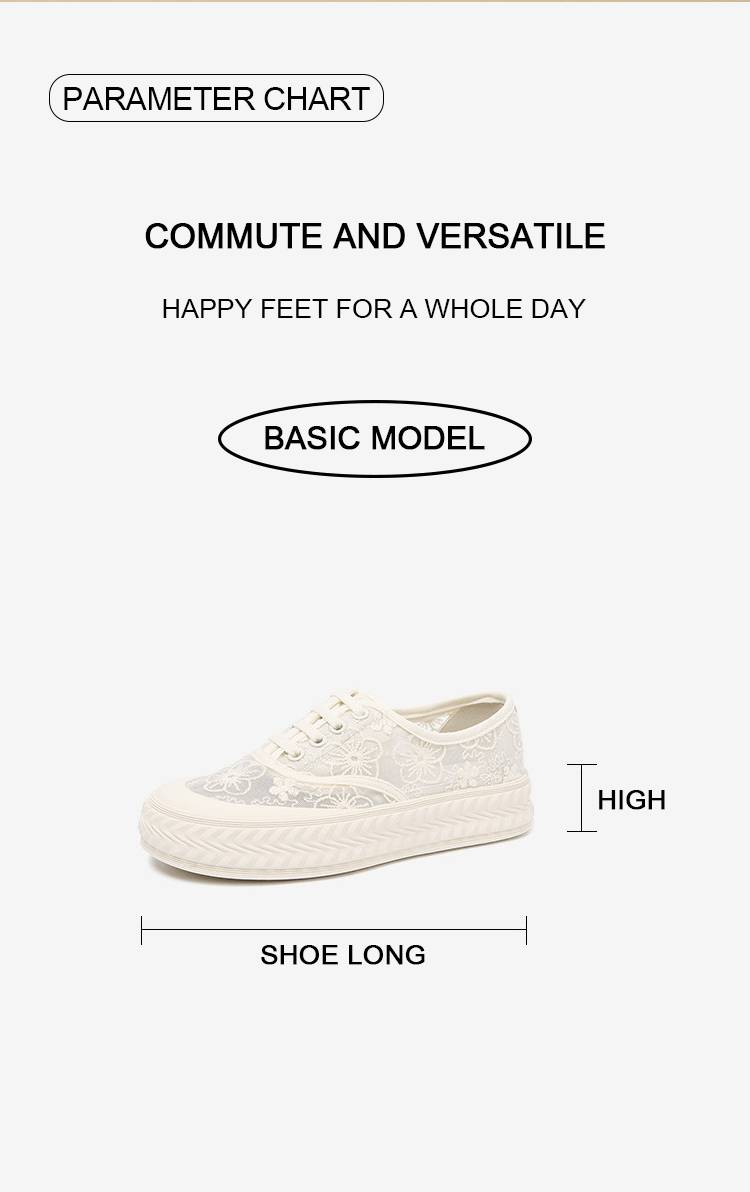 cameido Kadın Düz Slip-on Günlük Ayakkabılar Çiçek Dantel Örgü Balıkçı Ayakkabıları Tarzında._voghion.com