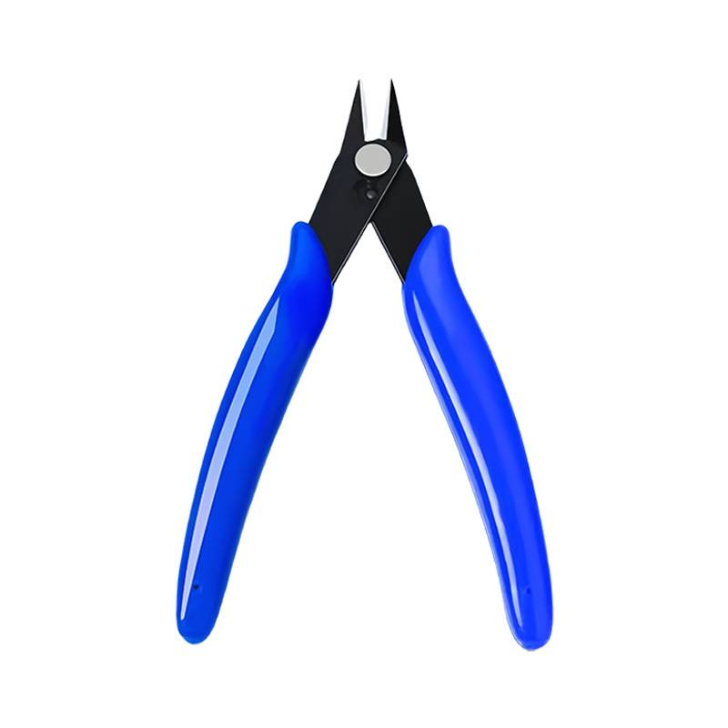 Pince coupante professionnelle en acier inoxydable pour l'électronique, le modélisme et l'artisanat - Pince coupante diagonale de précision avec lames en acier nickel-chrome._voghion.com