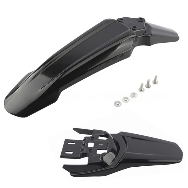 Carbon Fiber Front & Rear Fender Set For Dirt Bike - Lightweight & Durable Mudguard Kit With Chain Cover_voghion.com