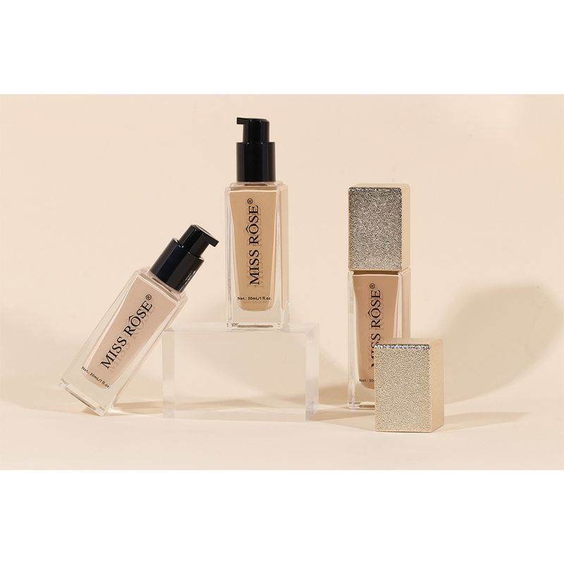 Makeup Long Lasting Waterproof Non Smearing Liquid Foundation Light Natural Clear Sweat Proof Oil Control Concealer Foundation_voghion.com