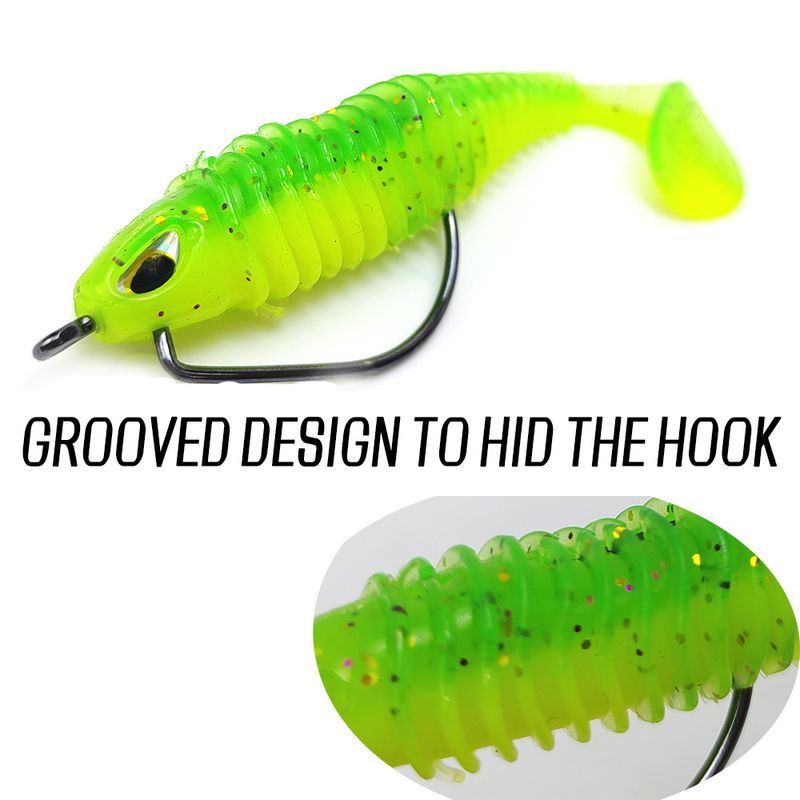 Fishing Lures Lure Soft Bait Set Texas Fishing Set Without Bottom Hanging Full Set_voghion.com
