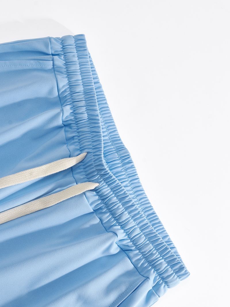 Sweat-shirt à manches longues et col rond pour homme, style européen et américain, collection automne 2025, pantalon de sport décontracté, costume deux pièces pour homme_voghion.com