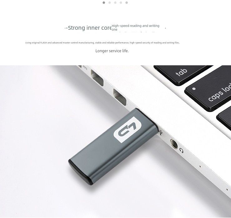 LD C07 8gb Waterproof Movable Business Portable USB Flash Drive_voghion.com