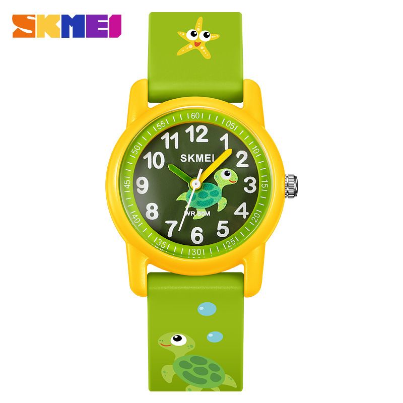 Timeless Beauty Student Edition Children's Waterproof Quartz Watch Ins Style Boys Girls Colorful Cartoon Wristwatch_voghion.com