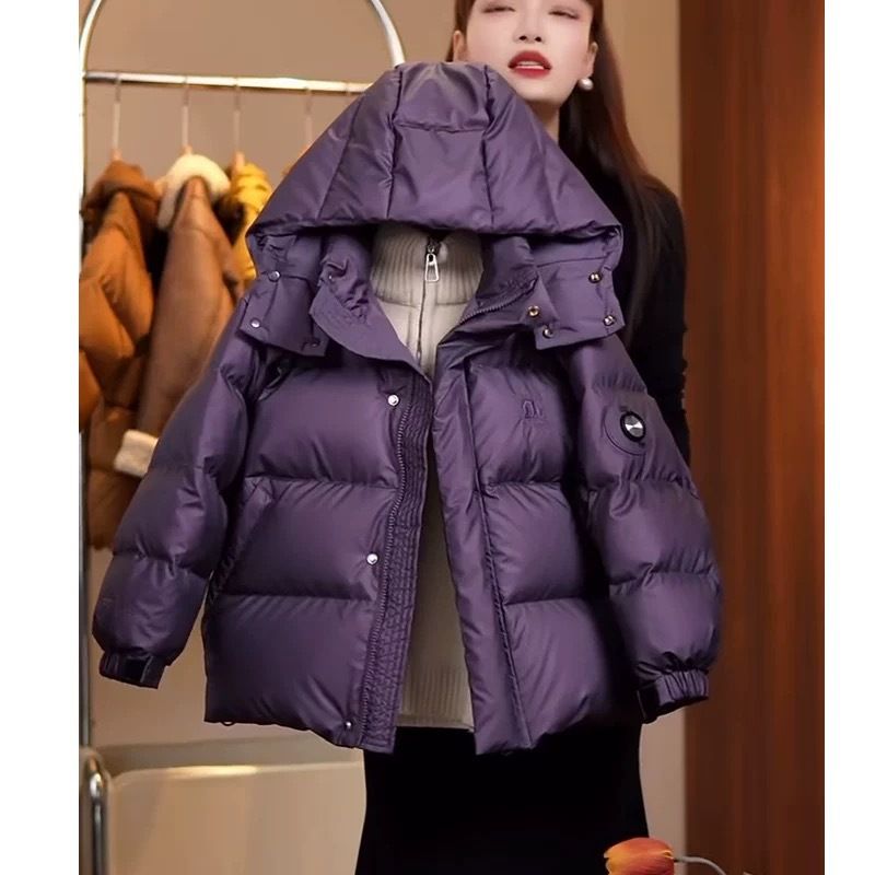 Mother & Kids Boys' Winter Padded Jacket With Hood - Warm Windproof Quilted Coat, Color Block Design, Soft Polyester Fill, For Kids 120-170cm_voghion.com