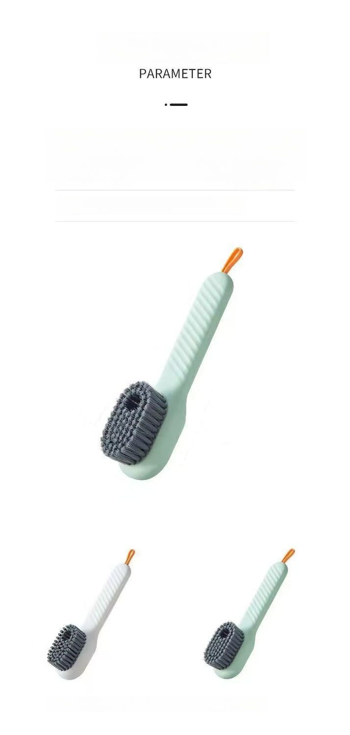 Wäsche-Schuhbürste mit weichen Borsten für den Haushalt, multifunktional, mit Flüssigkeit angereichert_voghion.com