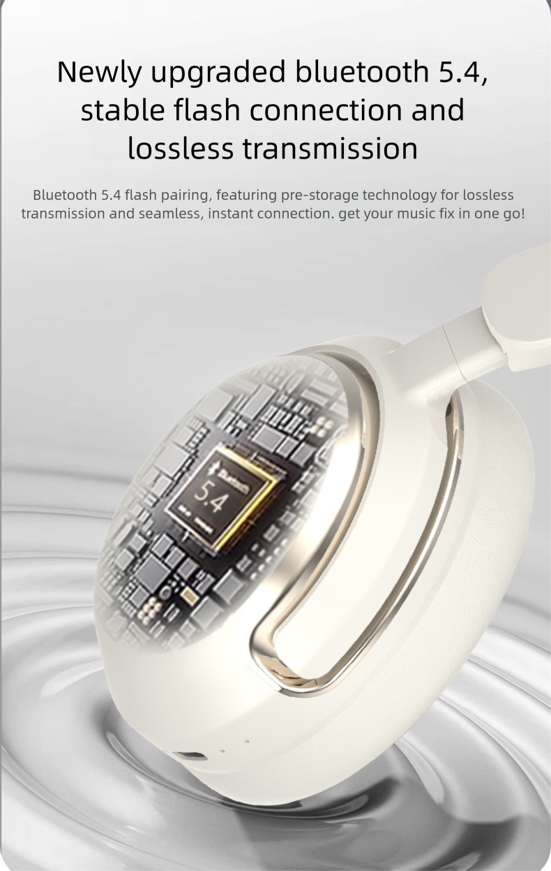 Nuove cuffie Bluetooth M15 con cancellazione attiva del rumore, auricolari sportivi wireless con batteria a lunga durata e telefono cellulare_voghion.com