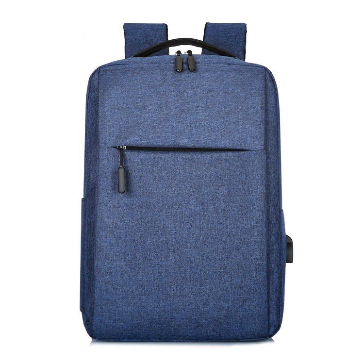 Lightweight Laptop Business Backpack Men's Casual Double Shoulder Travel Advertising Bag Group Purchase Printing_voghion.com