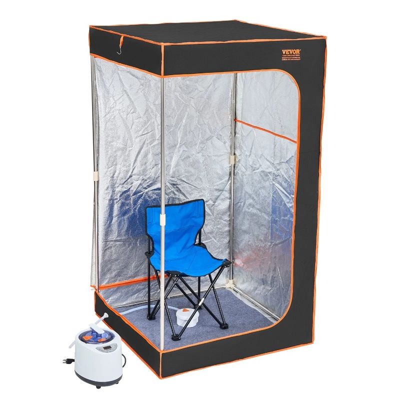 Chair Steam Size Tent Portable Full Sauna 1200W Blanket Personal W Sauna_voghion.com