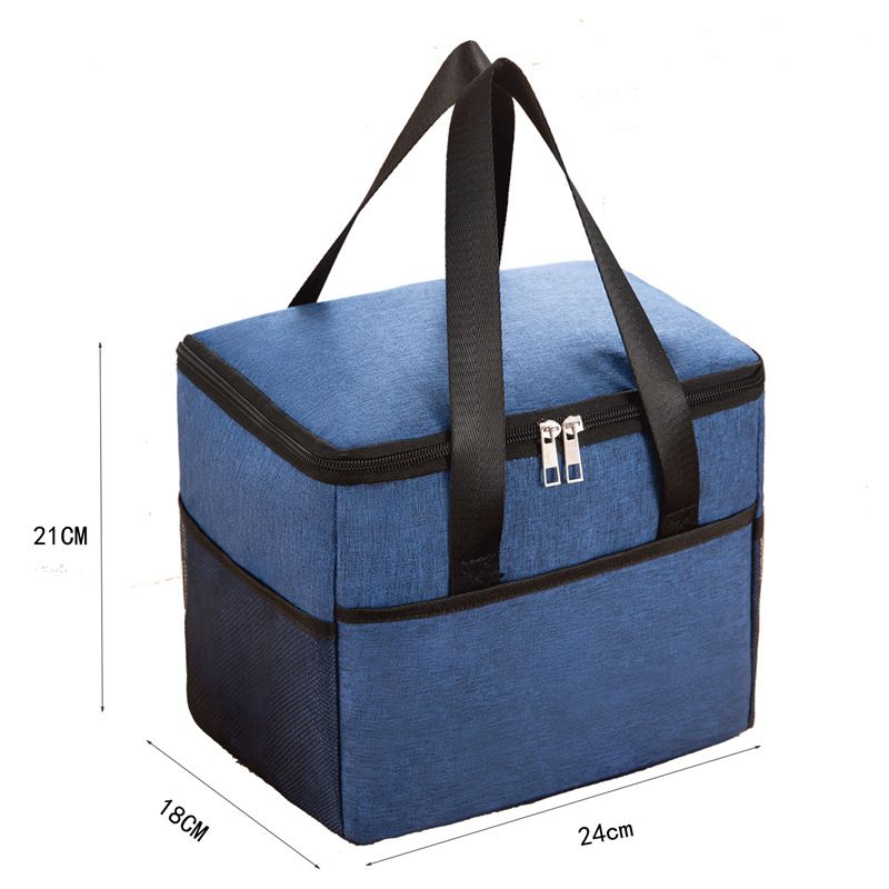 Borsa per il pranzo portatile impermeabile Borsa per l'isolamento termico cationico di grandi dimensioni Borsa per il ghiaccio Borsa per il pranzo ispessita di grande capacità Borsa per picnic_voghion.com