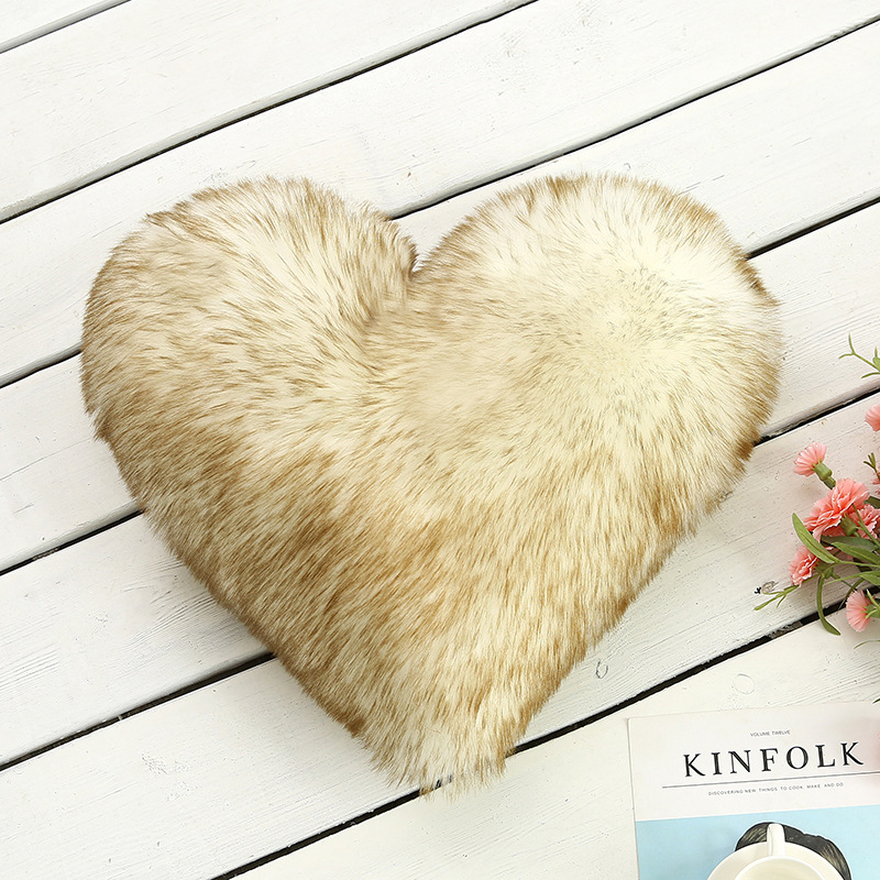 Cuscino a forma di amore, cuscino d'amore, fodera per cuscino, lavabile, lavabile in lavatrice, cuscino lungo in peluche senza nucleo del cuscino_voghion.com