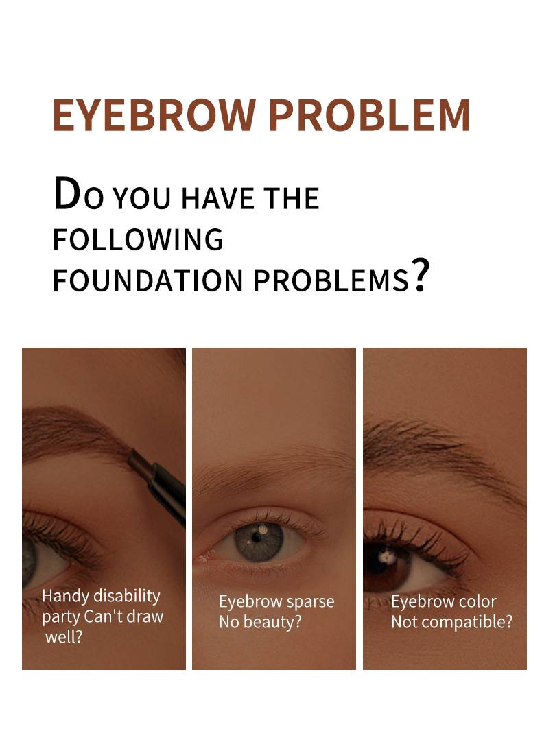 ICVC Eyebrow Tint, 2 Shades, Dense, Waterproof, Long - Lasting Color - Setting & Shape - Fixing_voghion.com