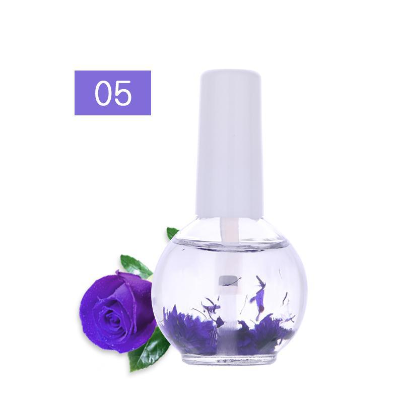 Set e kit di olio per la cura delle unghie, olio naturale per i bordi delle dita con fiori secchi, anti-pelle morta, unghia incarnita, penna nutriente idratante per la pelle, 6 tipi di cura delle unghie_voghion.com