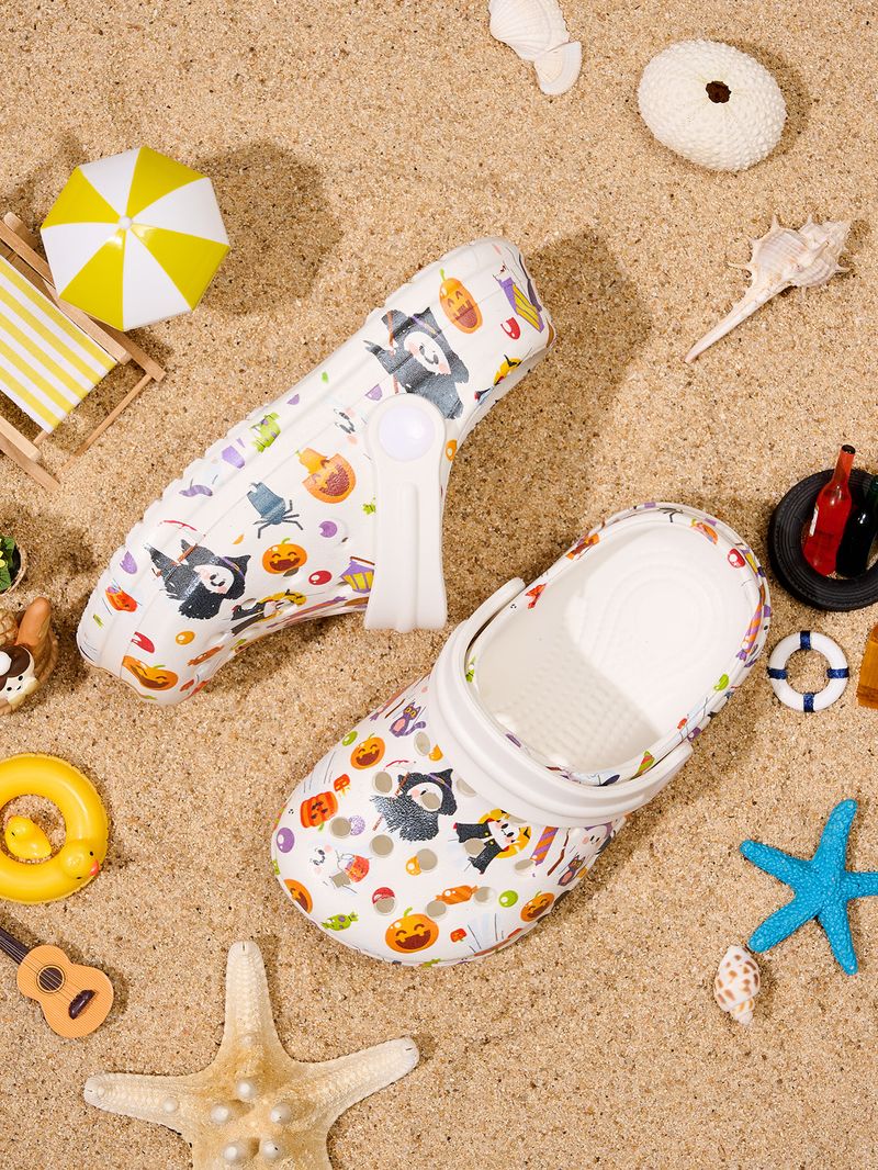 Pantofole estive con stampa di cartoni animati transfrontalieri per uso domestico, pantofole per bambini con suola morbida alla moda e stampa transfrontaliera, disponibili in magazzino_voghion.com