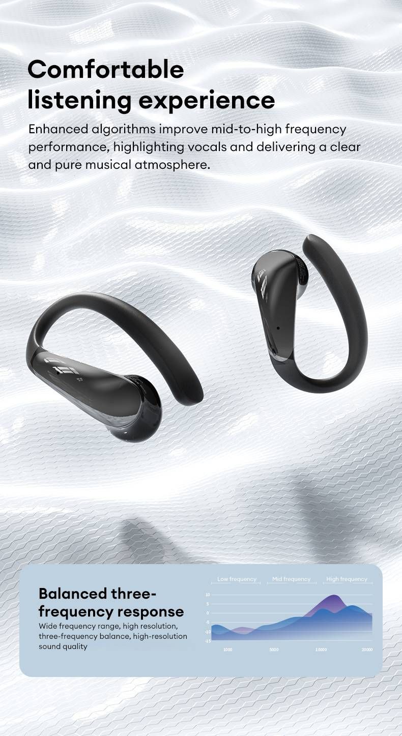 Orijinal Lenovo LK40 Kulak Üstü Bluetooth V5.4 Kulaklıklar Açık Tip Yüksek Kaliteli Gürültü Önleyici Kulaklıklar Koşu İçin Özel Spor Kulaklıkları_voghion.com