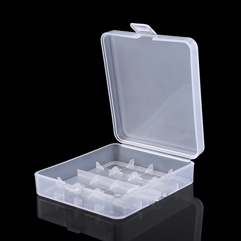 YCDC 50x For 18650 Rechargeable Battery Storage Box Cover Cells Hard Plastic Case Lithium Batteries Accumulator Hard Bag_voghion.com