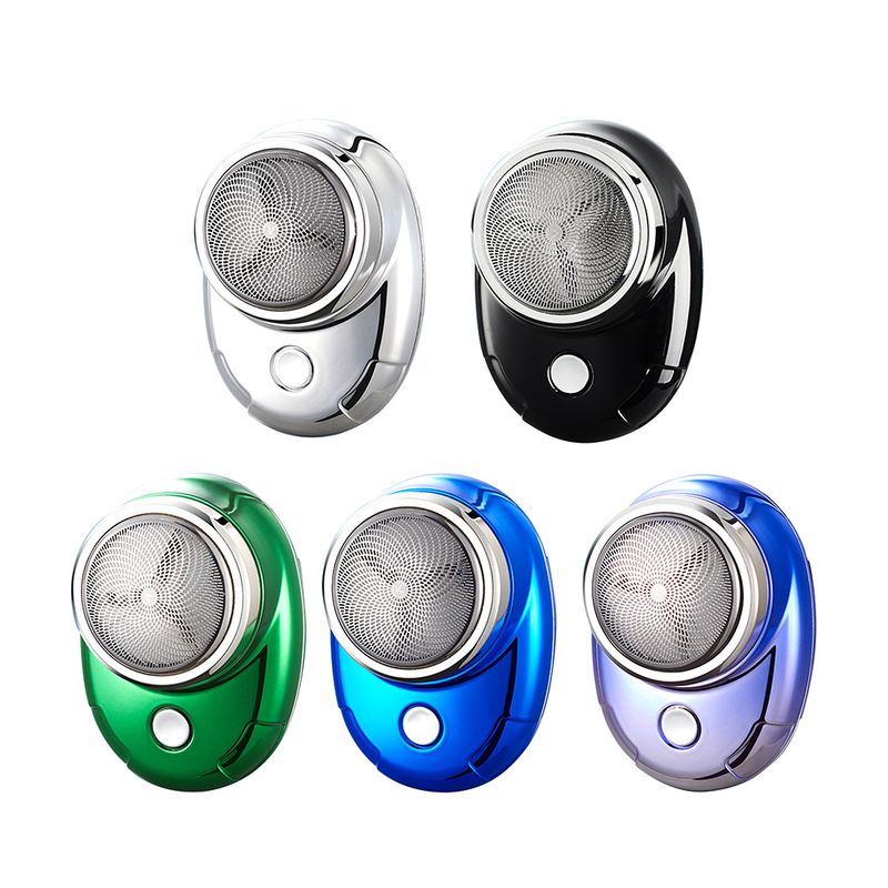 Trimmer, wiederaufladbarer tragbarer elektrischer Bartrasierer über USB, leichtes, geräuscharmes Zubehör für Reisen zu Hause und im Hotel_voghion.com