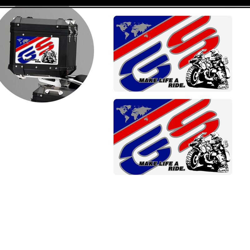 Für R1250GS R 1250 GS GSA HP Adventure Motorrad Kofferraum Gepäckkoffer Aufkleber Aufkleber Kit 2019 2020 2021 2022_voghion.com