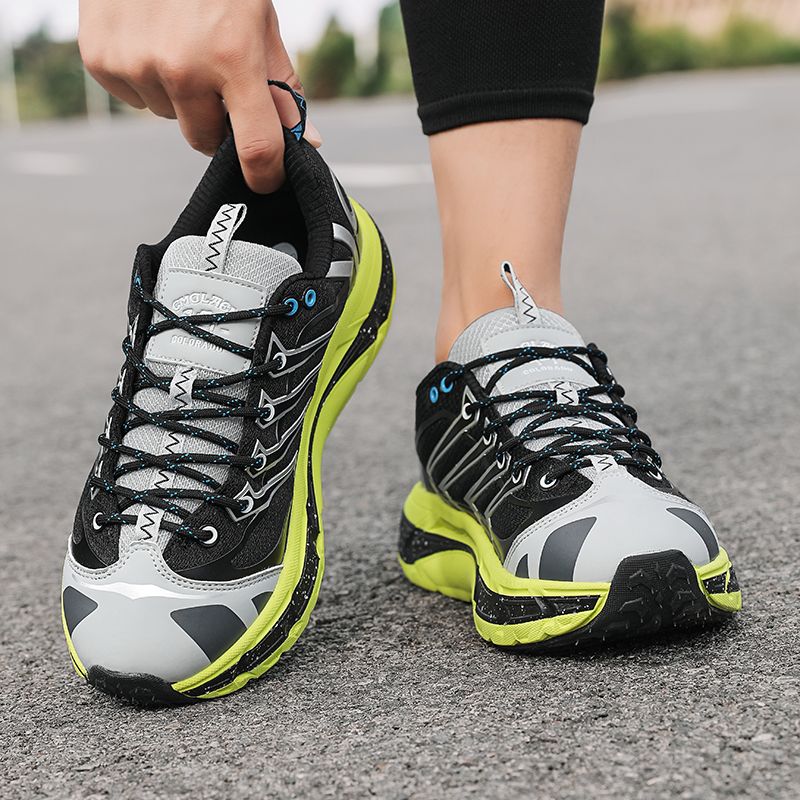 High-quality Men's Trail Running Shoes For Women Outdoor Jogging Light Comfy Sports Shoes Mesh Breathable Trekking Sneakers Male_voghion.com