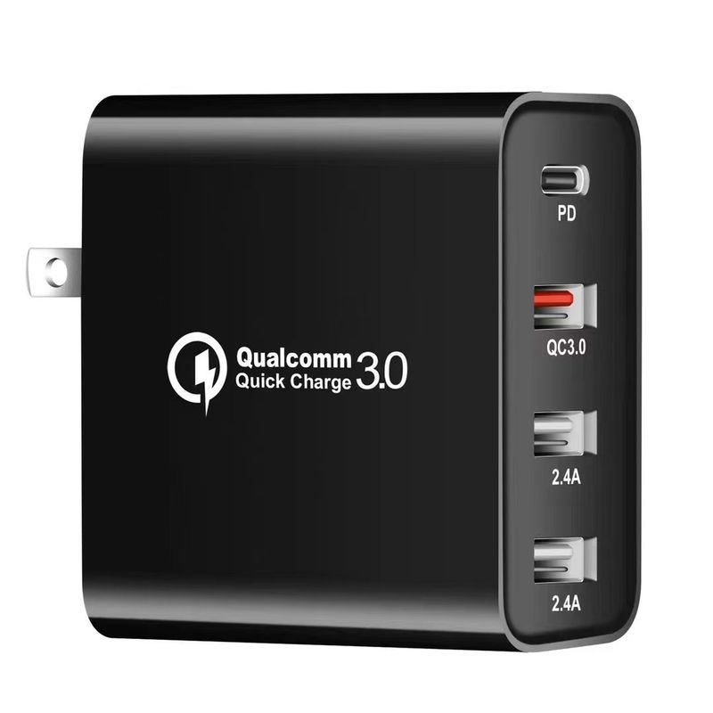 syct PD48W Schnelllade-Multiport-Ladegerät PD-Adapter GaN Universal-Netzstecker_voghion.com