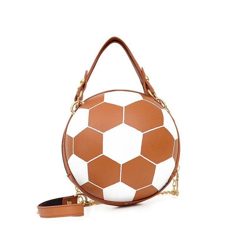 Palla rotonda personalizzata per donna 2024 autunno inverno nuova catena alla moda basket tracolla singola portatile_voghion.com