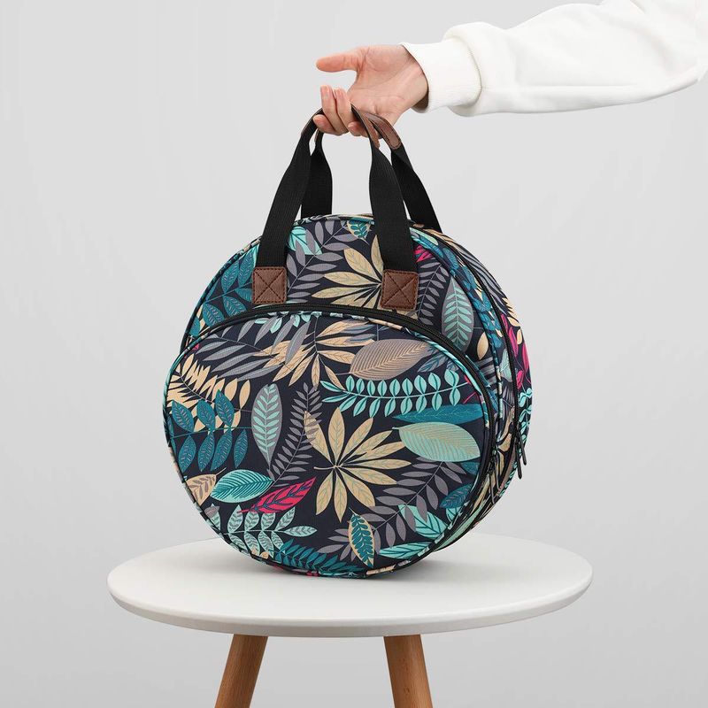 Embroidery Kit Organizer Bag - Thread Storage Pouch With Oxford Fabric, Portable Travel Handbag For Needlework Tools_voghion.com