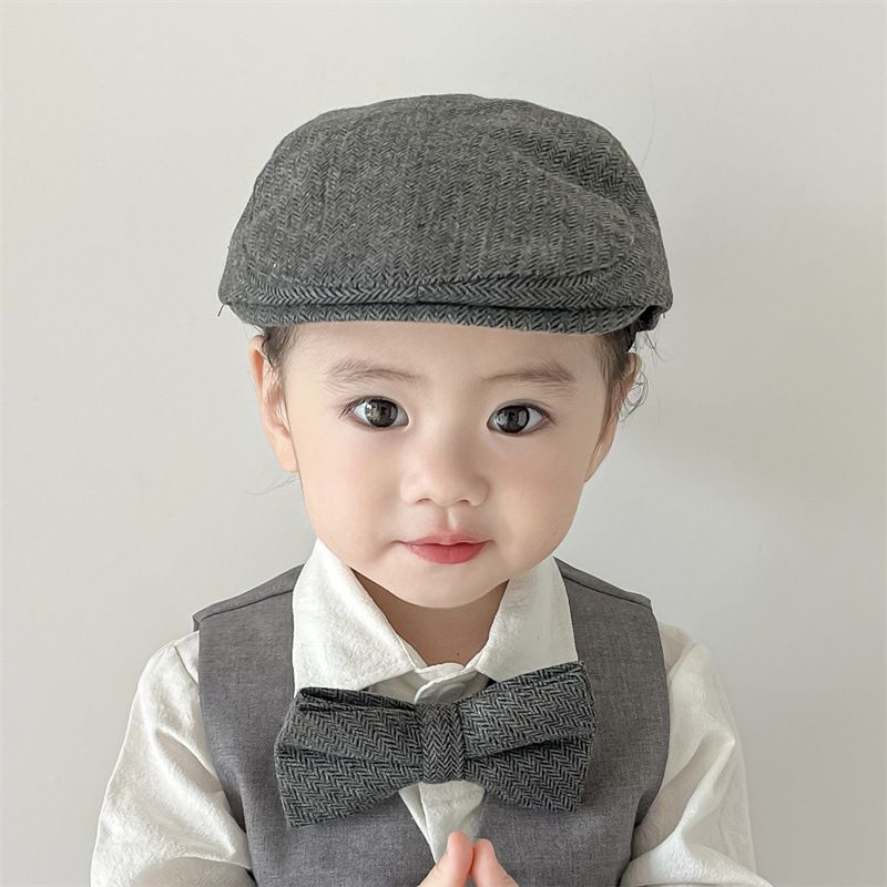 Cappelli unisex primaverili e autunnali per bambini, berretti per bambini, berretti per bambini e bambine, cappellini per bambini, set papillon_voghion.com