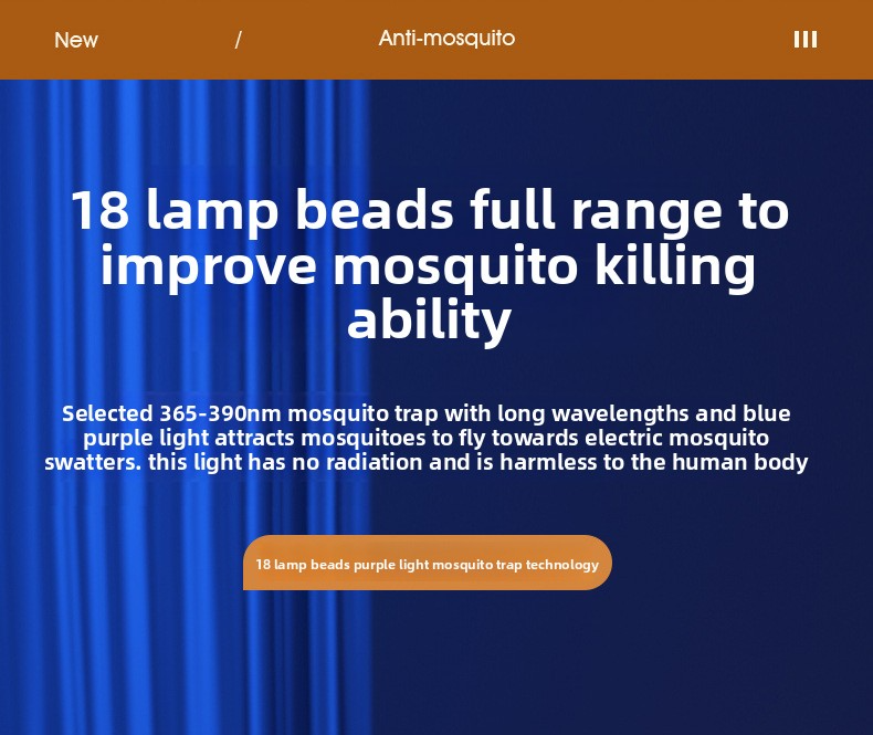 Rechargeable Mosquito Killer Lamp With Electric Swatter – 2-In-1 UV Mosquito Trap & Bug Zapper (Auto Attract Technology)_voghion.com