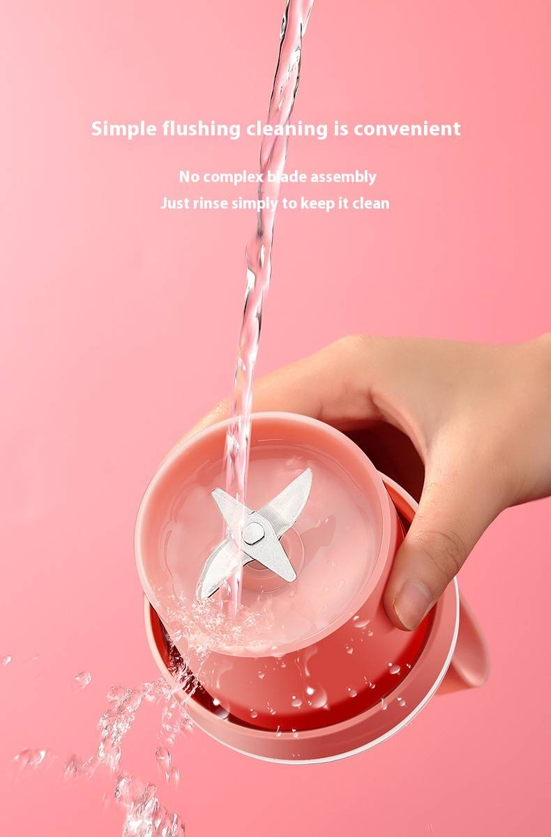 Handheld Electric Juicer Cup - Portable USB Rechargeable Blender For Fruits, Mini Juice Extractor For Home & Travel Use_voghion.com