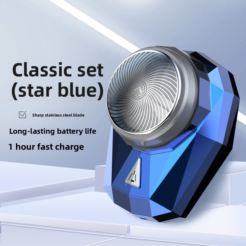 3D Rotary Electric Shaver For Men - Ultra-Quiet Under 36dB, Waterproof, USB Rechargeable, 60+ Mins Runtime, Floating Blades For Smooth Shaving_voghion.com