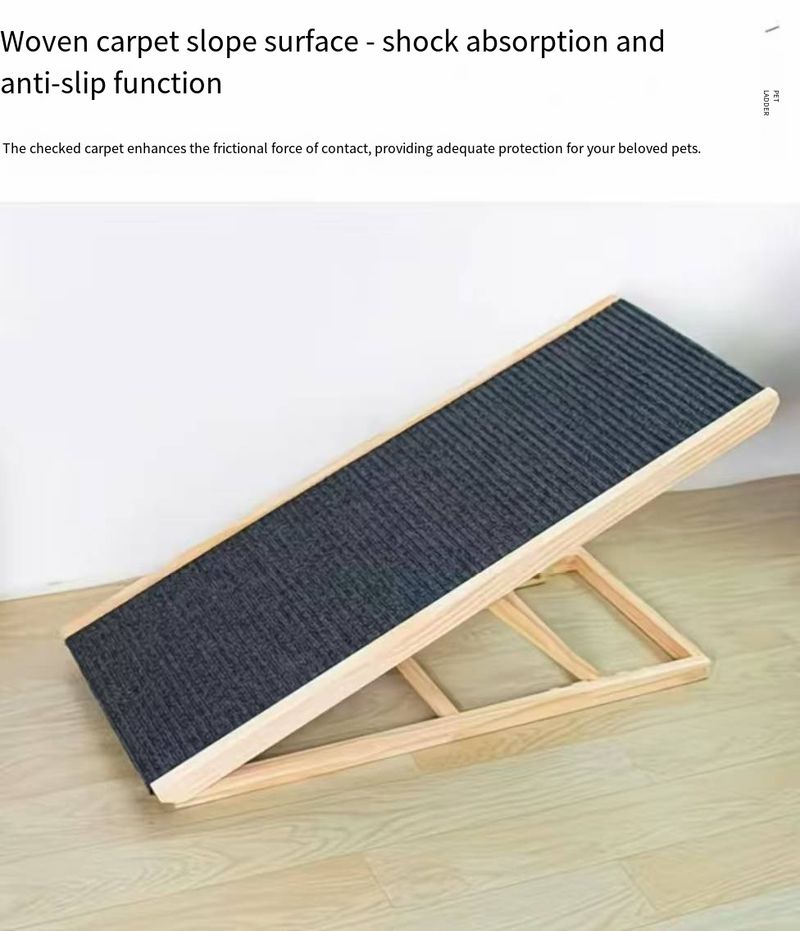 Pet Stairs Dog Bed Slope With Armrest Bedside Sofa Small And Medium Dogs Special Ladder Foldable_voghion.com