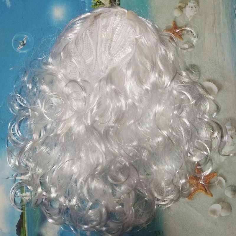 Costume de Père Noël en velours doré pour adulte - Ensemble de dix pièces pour Père Noël_voghion.com
