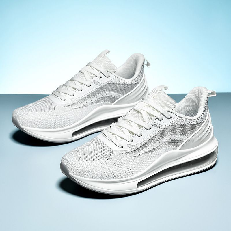 New Sneakers Running Large Size Air Cushion Shoes Cold Bonding Process_voghion.com