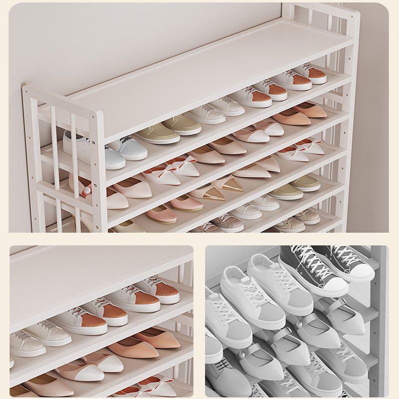 11-layer Door Shoe Cabinet, Home Space-saving, Large-capacity, Multi-layer Shoe Rack, Dust-proof, Rounded Corner, Anti-collision Design Storage Rack_voghion.com