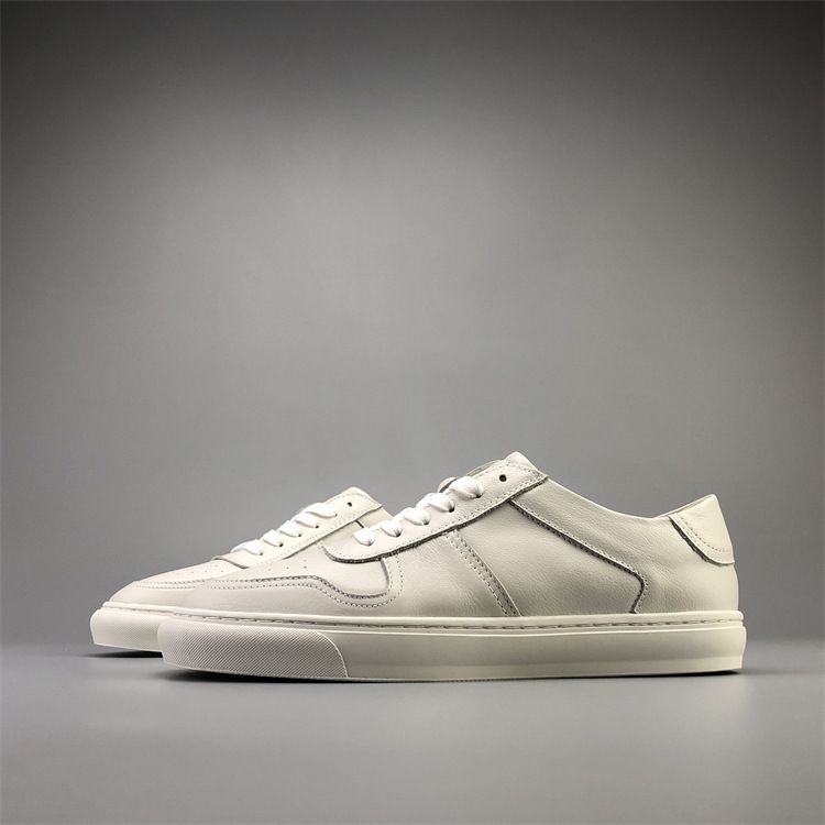 Scarpe casual basse da uomo in pelle di vacchetta di alta qualità, versatili e personalizzate._voghion.com
