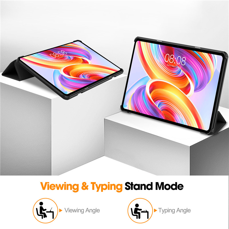 Coque For Teclast T50 Tablet Fold PU Leather Protective Hard PC Tablet Case For Teclast M40 Plus P40HD P30S T 50 Smart Cover_voghion.com