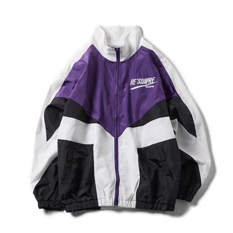Deeptown Vintage Y2k Bomber Jacket Femei Windbreak Supradimensionate Moda Coreeană Varsity Track Jachete Hip Hop Lejer În aer liber_voghion.com
