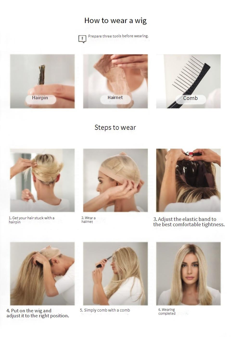 Damenperücke in Weinrot große Wellen langes lockiges Haar weißes Naturhaar Chemiefaser Kopfbedeckung_voghion.com