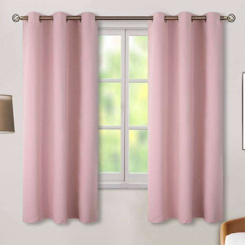 Blackout Curtains - Solid Color Thermal Insulated Window Drapes (100% Light Blocking Noise Reducing Ready-To-Hang For Bedroom/Living Room)_voghion.com